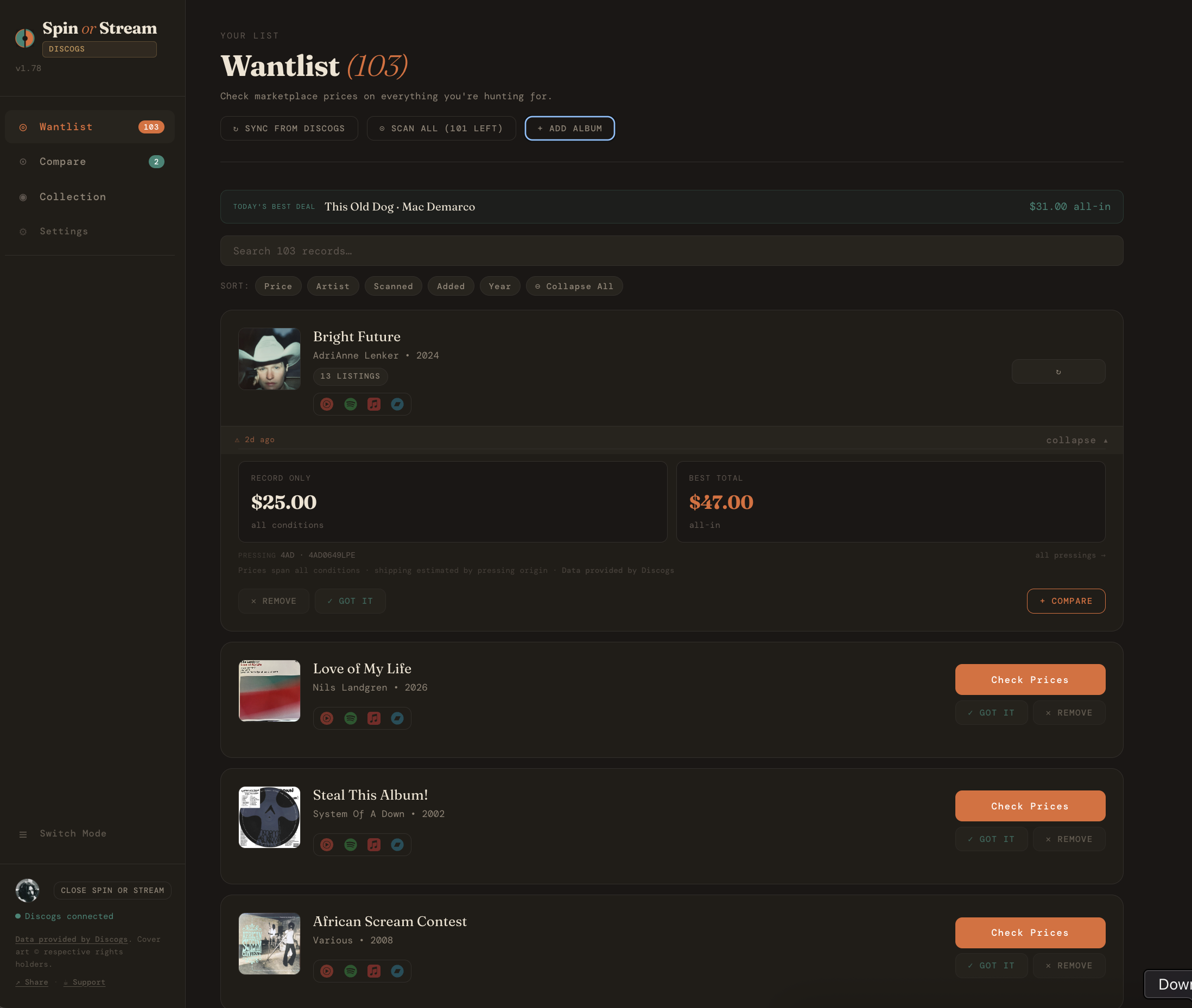 Spin or Stream screenshot 4